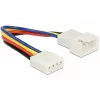 Interný napájací kábel DeLOCK 85360 0,1 m 4-Pin PWM