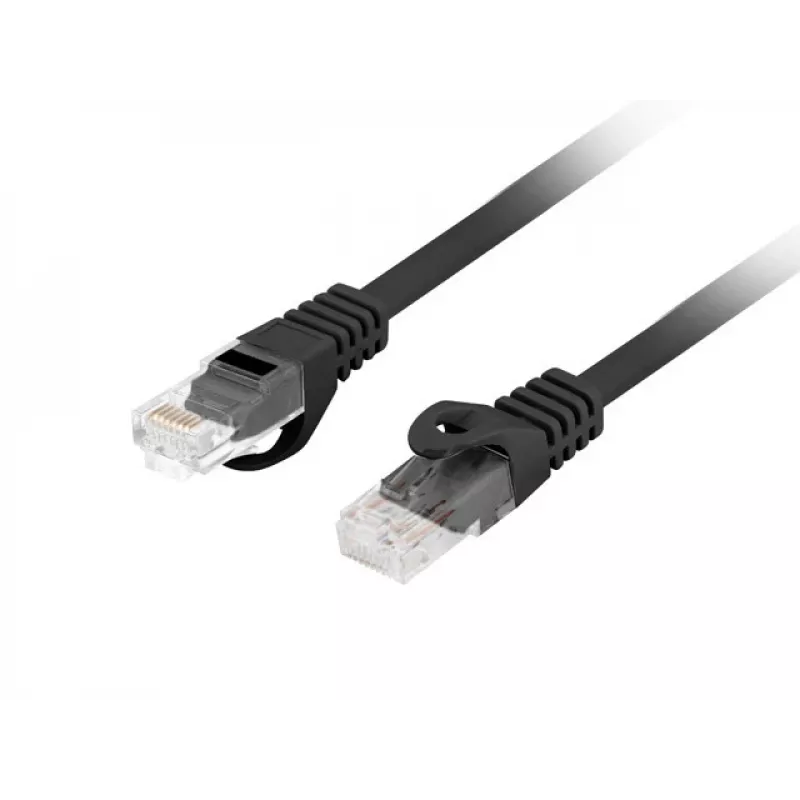 LANBERG sieťový kábel Cat6 RJ-45 U/UTP 3 m čierny