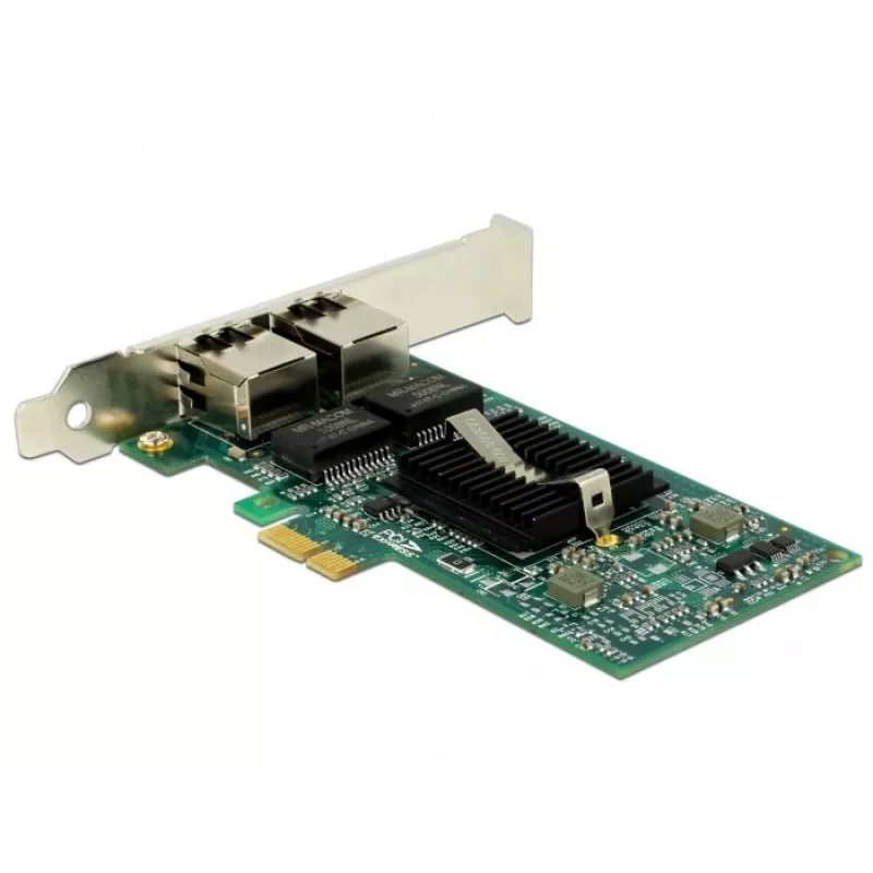 Delock PCIe karta 2x Gigabit LAN sieťový adaptér