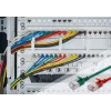 Slim patch kábel DIGITUS CAT6A F-FTP, 7 m, sivý, RJ-45–RJ-45, 10 Gbit/s