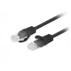 Lanberg PCU6-10CC-0750-BK sieťový kábel čierny 7,5 m Cat6 U/UTP