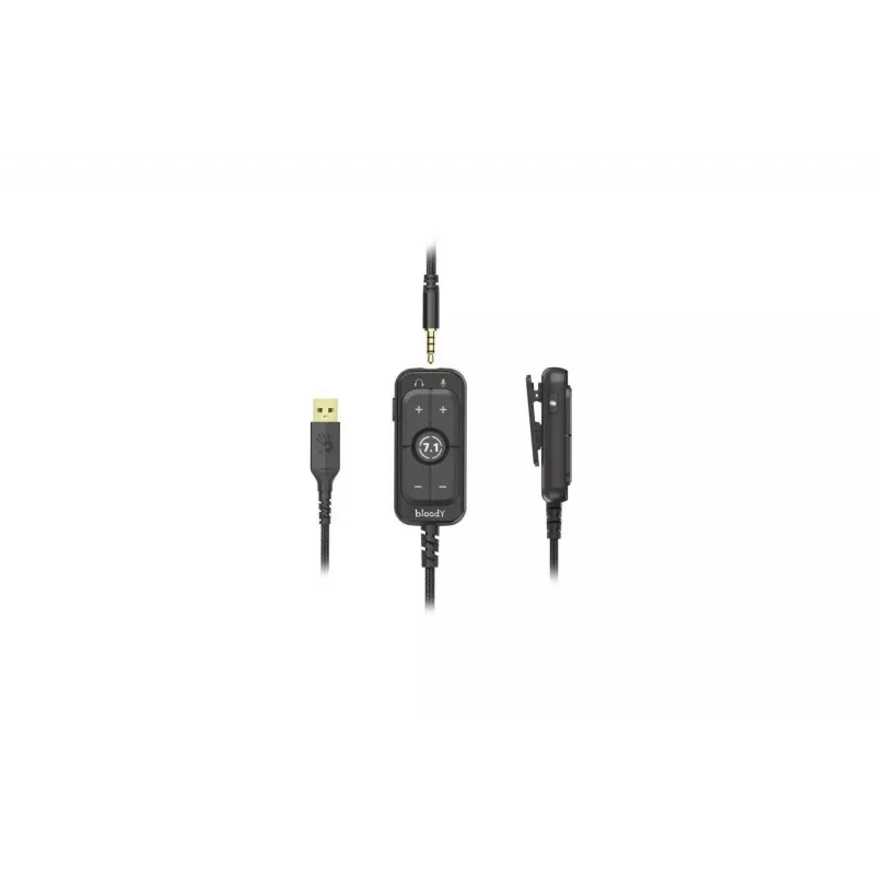 Slúchadlá A4Tech Bloody M590i USB+AUX3.5 Sports červená 7.1