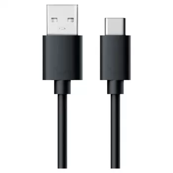USB kábel RealPower 255650 USB 3.2 Gen 1 0,6 m čierny