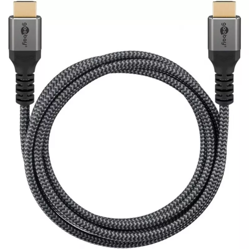 Goobay 65263 HDMI kábel 5 m HDMI Type-A (Standard) sivý (65263)