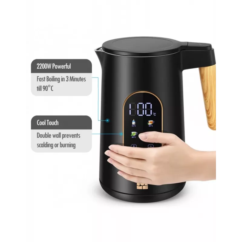 Elektrická kanvica Forme FKG-5017 1,7 l 2200 W strieborná