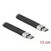 USB 2.0 FPC plochý kábel DeLOCK 86940 USB Type-C na USB Type-C 13 cm