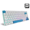 Sharkoon SKILLER SGK50 S3 PBT klávesnica herná USB QWERTZ nemecká biela