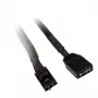 ARGB 3-Pin adaptérový kábel Kolink L1-3ADP1-15 – 15 cm, 3-Pin-ARGB konvertor