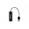 Sieťový adaptér Lanberg NC-0100-01 USB 2.0 na RJ45 100 Mbit, kábel 0,15 m