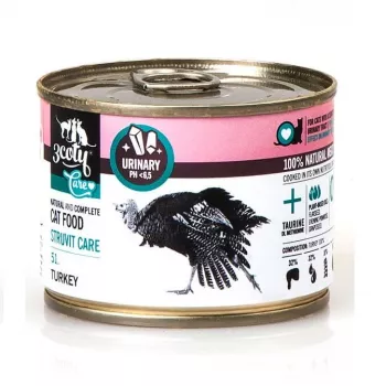 3COTY 51. morčacie Struvite Care - mokré krmivo pre mačky - 180g