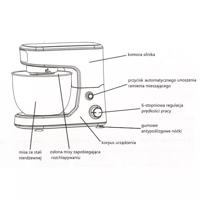 PLANETÁRNY MIXÉR MAESTRO MR-560