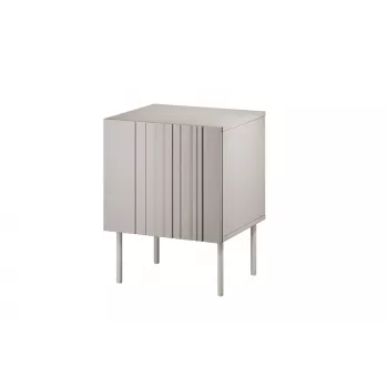 Nočný stolík Cama Meble ISLA 44,5x40x59 cm cashmere matný, MDF & drevotrieska, sada 2 ks