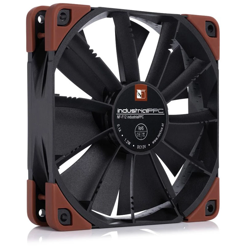 Noctua NF-F12 industrialPPC-24V-3000 120mm PWM skriňový ventilátor