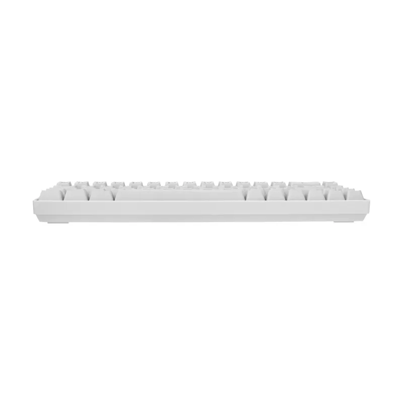 Klávesnica White Shark RONIN biela USB QWERTY 68 klávesov LED