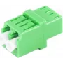 Optický adaptér S/CONN 07-60021 LC zelený jednovidový 1 ks