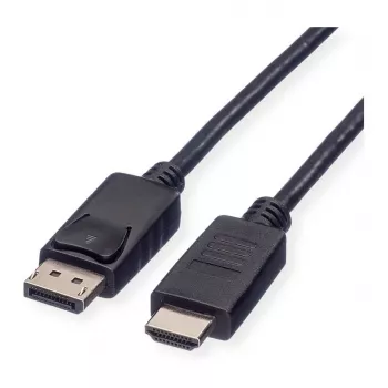 Videokábel adaptér ROLINE 11.45.5780 1 m DisplayPort na HDMI čierny