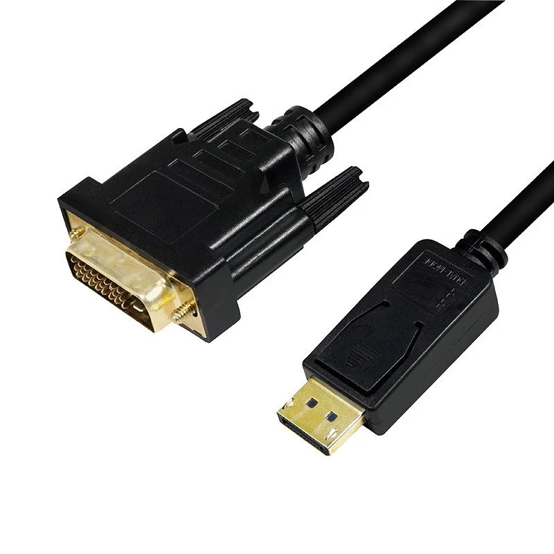 Adaptér video kábla LogiLink CV0132 DisplayPort na DVI 3m čierny