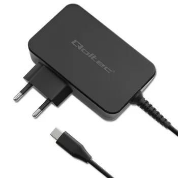 GaN napájací zdroj QOLTEC 52387 90W 1x USB‑C 5–20V