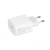 Interiérová USB Type-C rýchlonabíjačka IBOX C-37, 20W, USB‑C PD 3.0, 3 A výstup, biela