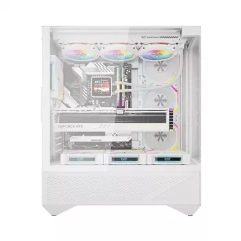 Počítačová skriňa Darkflash DY460 ATX biela