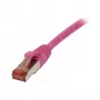 Patch kábel RJ45 – CAT6 250 MHz – 2 m magenta – S-STP (S/FTP) – TPE/LSZH (Superflex) – Synergy 21 –