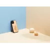 Puzdro na telefón Man and Wood pre iPhone 12 / 12 Pro — mačka s dizajnom červenej ryby