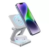 Bezdrôtová nabíjačka BlitzWolf BW-IW30 3-in-1 rýchlonabíjacia stanica pre iPhone a Samsung, bezdrôtové nabíjanie 3 zariadení