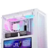 Corsair FRAME 4000D LCD RS PC skriňa, Midi-Tower, ATX, ARGB, tvrdené sklo - biela