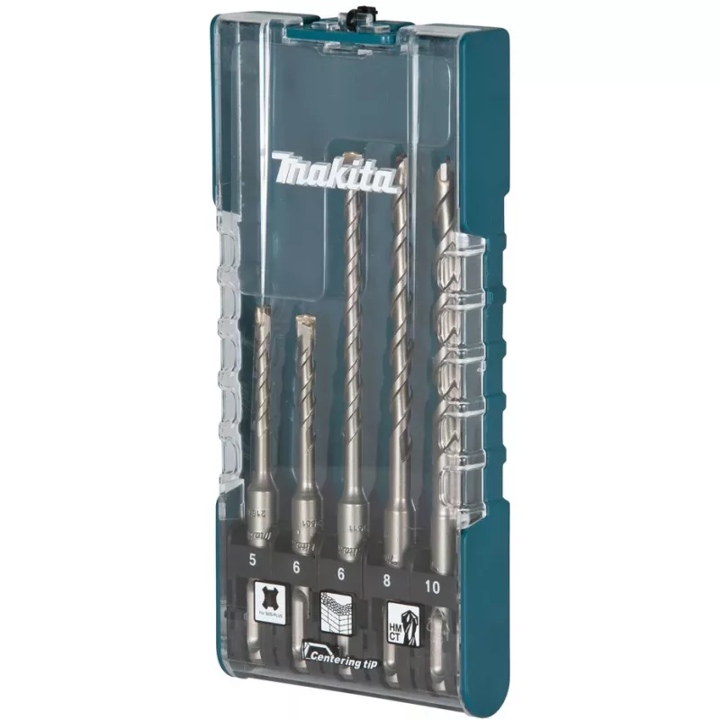 Makita E-15702 sada vrtákov do kameňa SDS-PLUS 5-dielna (E-15702)