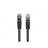 Lanberg PCF6-20CC-0150-BK Prepojovací kábel Cat.6 F/UTP, 1,5 m, čierny, balenie 10 ks