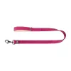WAUDOG vôdzka pre psov z prírodnej kože, šírka 25 mm, dĺžka 122 cm, ružová