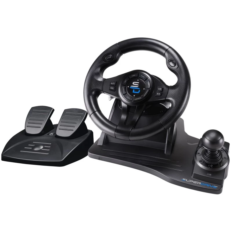 Subsonic SA5596-NG herný ovládač čierny USB volant pedále 270°