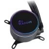 All-in-One kvapalinový chladič INTER-TECH LC-360 RGB — 12 cm ventilátor, hydraulické ložisko, čierny