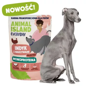 ANIMAL ISLAND Mono-Protein morčacie pre psov 300g