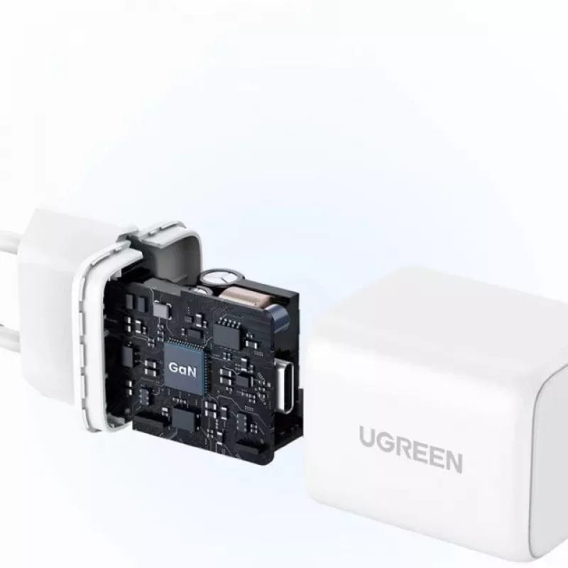 UGREEN Nexode N Series X513 195060 nabíjačka GaN 30W, 1x USB-C, biela