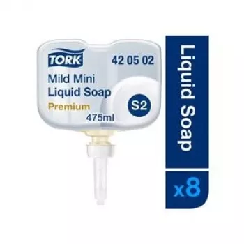 Tekuté mydlo nešpecifikované Tork Premium Mild S2 475 ml, náhradná náplň do dávkovača, jemné zloženie
