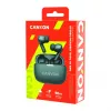 Bezdrôtové slúchadlá do uší Canyon OnGo TWS-10 ANC+ENC True Wireless, sivé (CNS-TWS10BK)