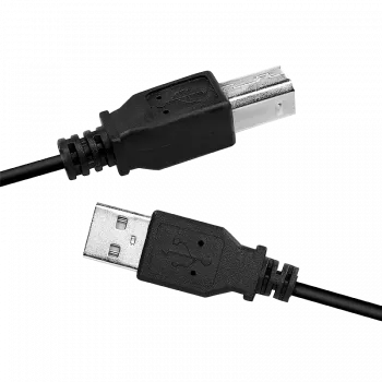 USB kábel LogiLink CU0007B USB 2.0 2 m USB A USB B čierny