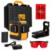 Laserový nivelačný prístroj Smart 06-03015R červený lúč, dosah 15 m