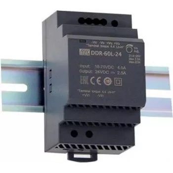 MEAN WELL DDR-60L-5 napájací zdroj a menič napätia 60 W (DDR-60L-5)