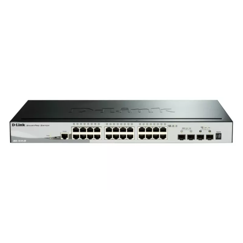 D-Link 52-portový Gigabit Stackable POE Smart Managed Switch vrátane 4 x 10G SFP+