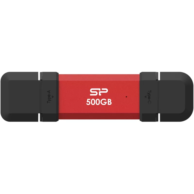 Prenosný SSD Silicon Power DS72 500 GB, USB-C/USB-A 3.2 Gen 2