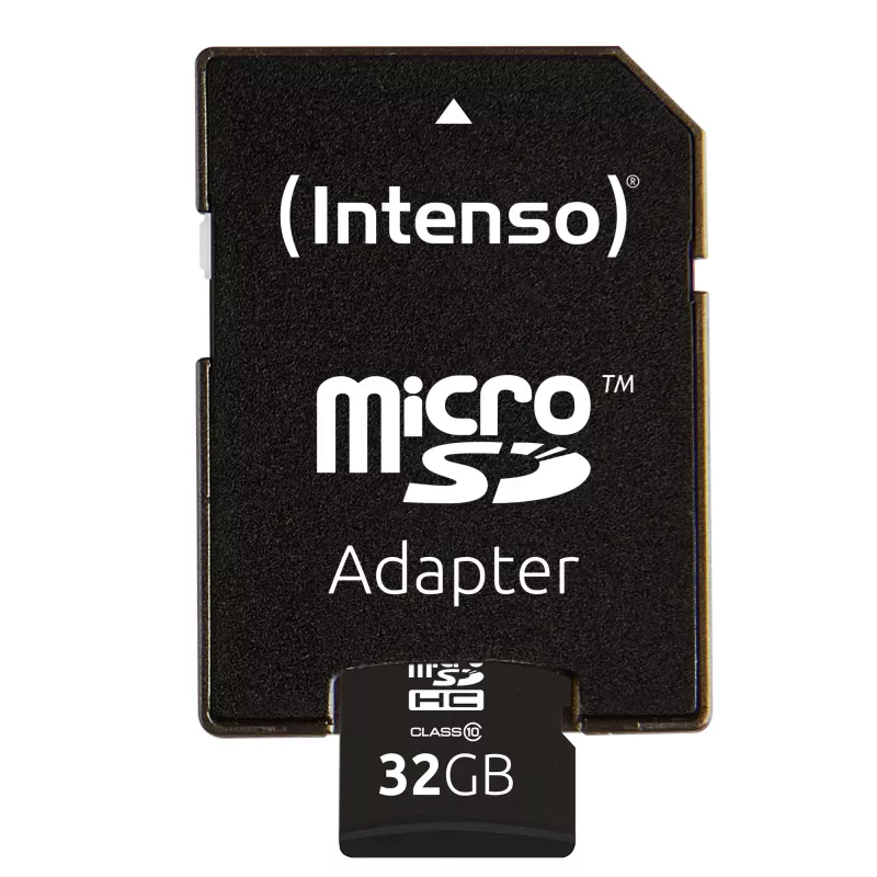 PAMÄŤOVÁ KARTA MICRO SDHC 32 GB C10/MIT ADAPTER 3413480 INTENSO
