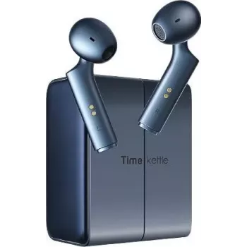 Prenosný hlasový prekladač Timekettle W4 modrý – bezdrôtový vreckový prekladač pre preklad reči v reálnom čase