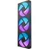 NZXT F360 RGB Core 360mm ARGB 3-balík čierna