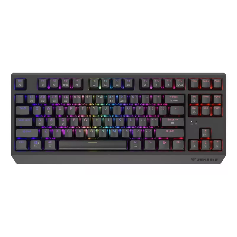GENESIS Thor 230 TKL klávesnica herná USB + RF Wireless + Bluetooth QWERTY US English čierna