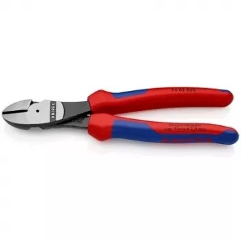 Bočné štípacie kliešte Knipex 74 02 200 SB – 200 mm, izolované komfortné rukoväte