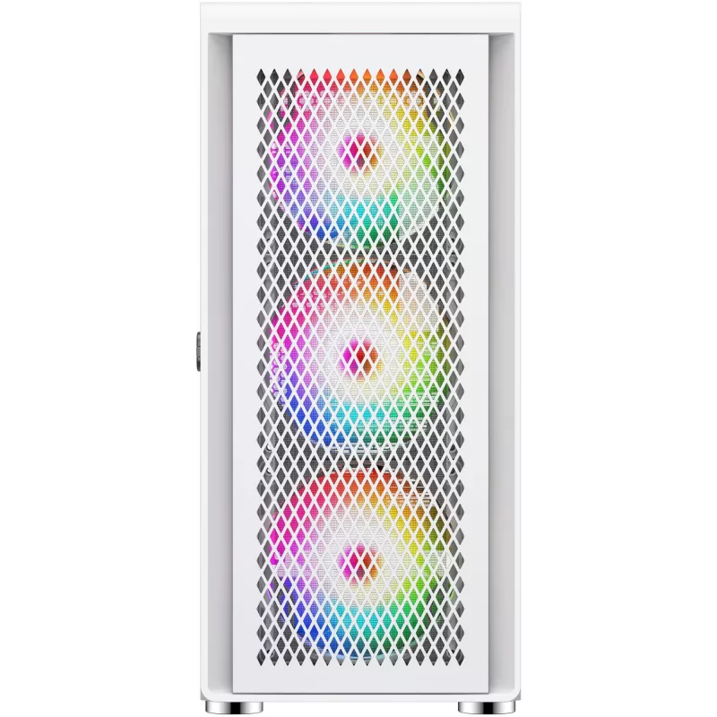 PC skriňa Silentware Air 100 White — Mid-Tower kompatibilná s ATX, biely povrch