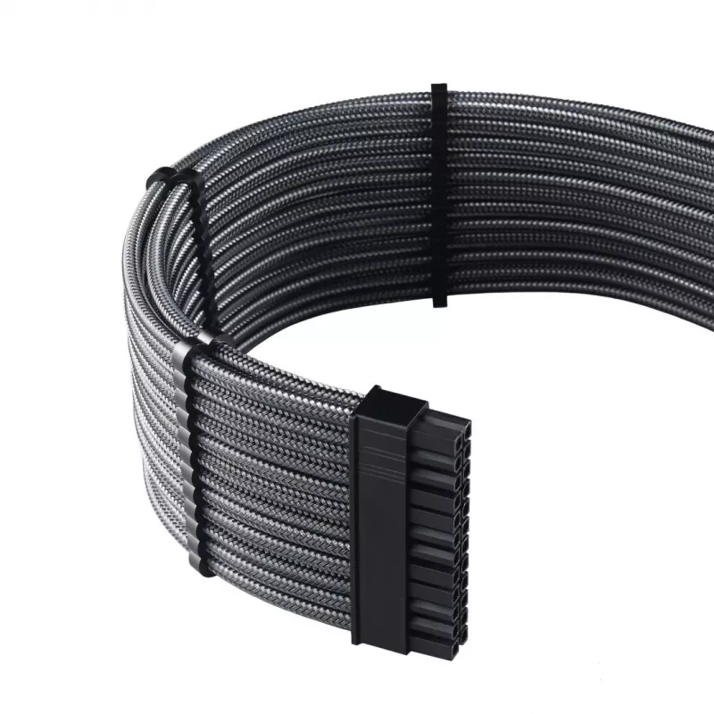 Interný napájací kábel Cablemod CM-PCSI-FKIT-NKC-R Carbon spoľahlivé napájanie