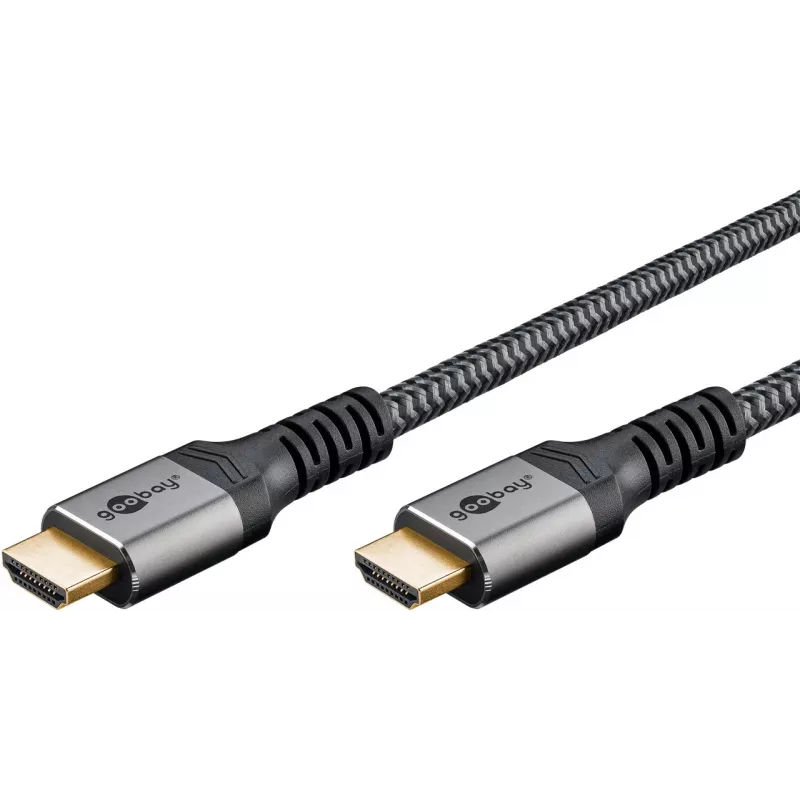 Plus High-Speed HDMI kábel s Ethernetom, 4K @ 60Hz (sivý, 15 metrov)